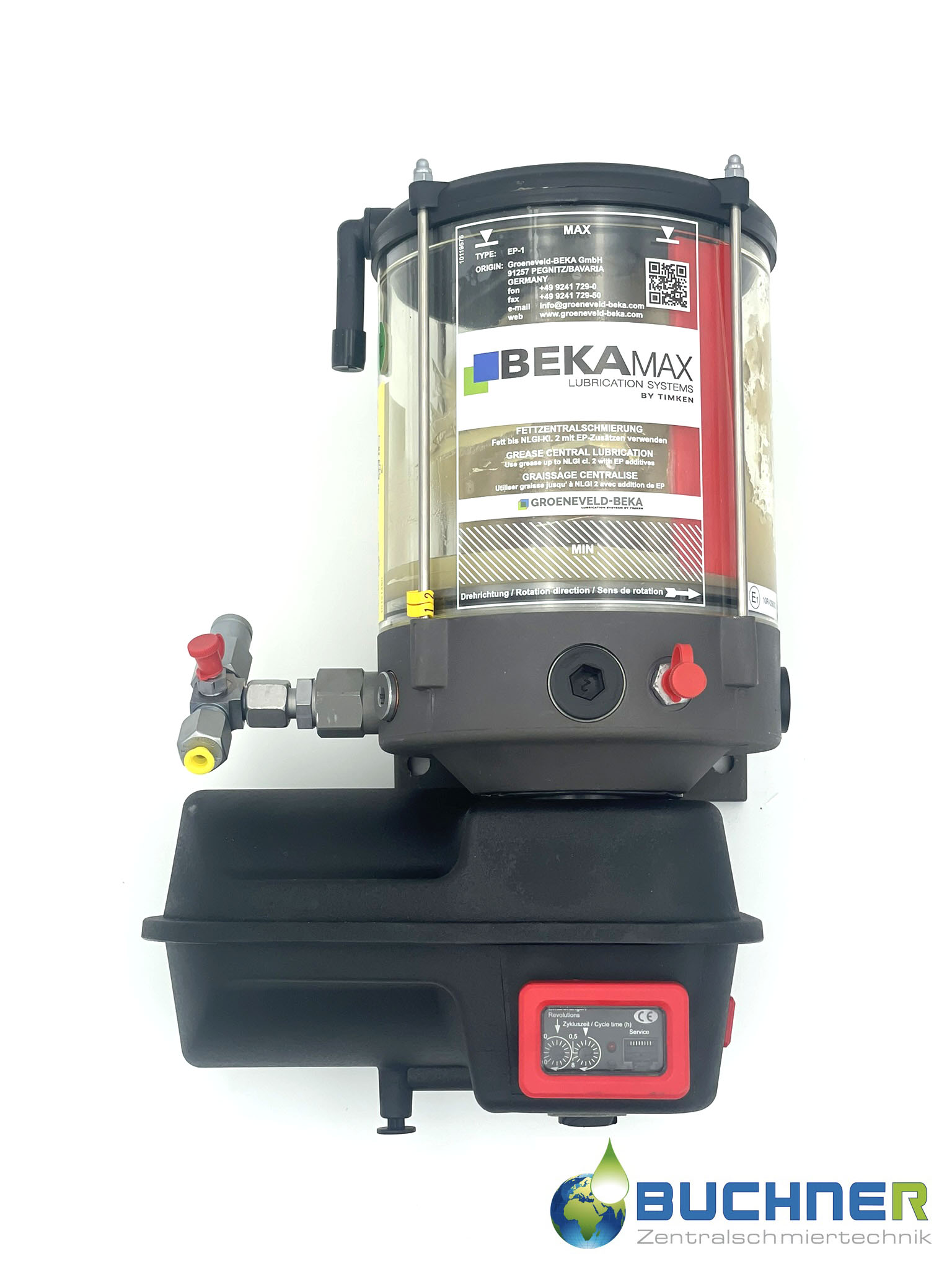 Pumpe EP-1 12V 2,5kg, Steuerung Tronix1 10-160U / 0,5 - 8h