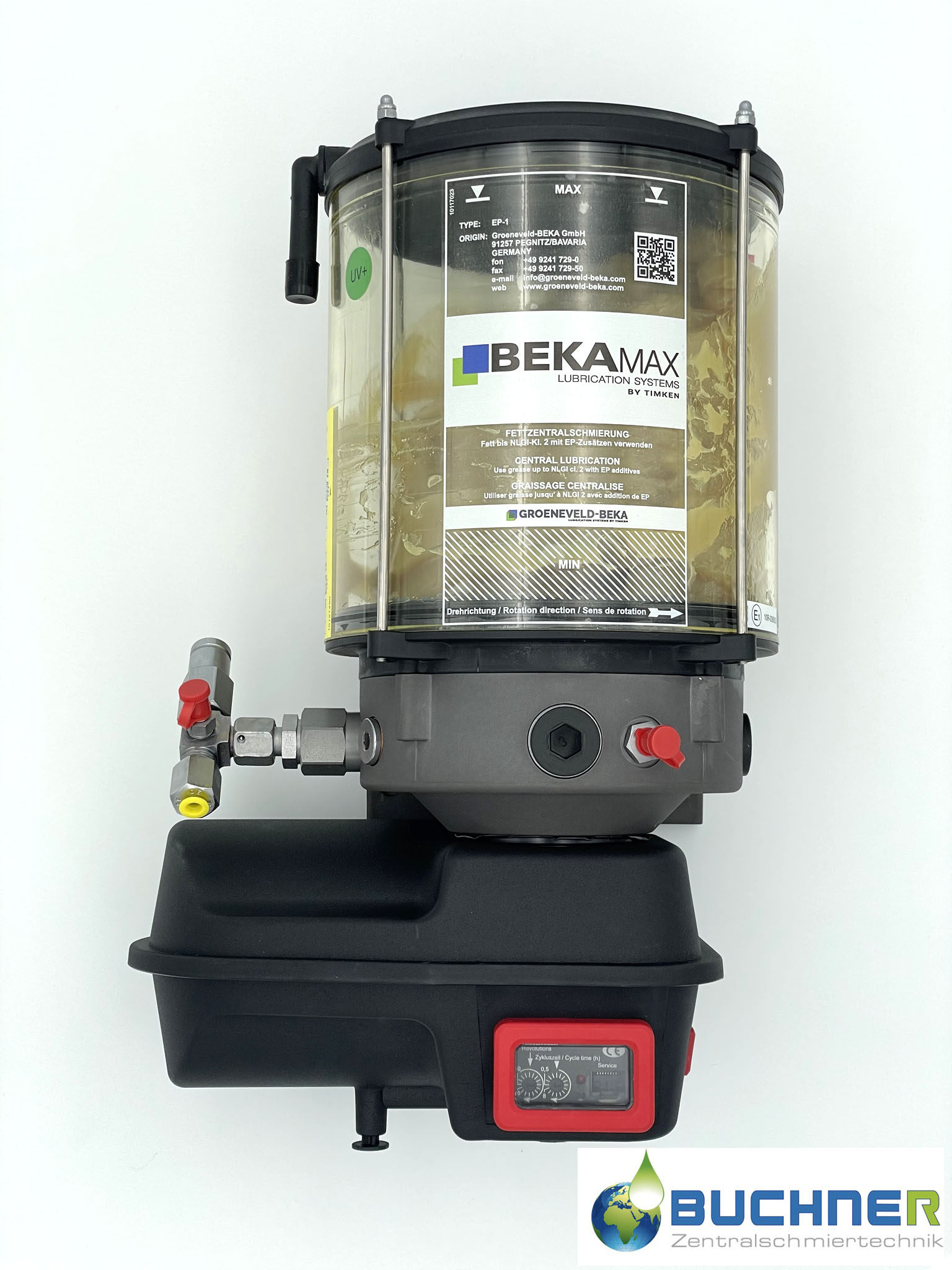 Pumpe EP-1 24V 4kg, Steuerung Tronix1 10-160U / 0,5 - 8h